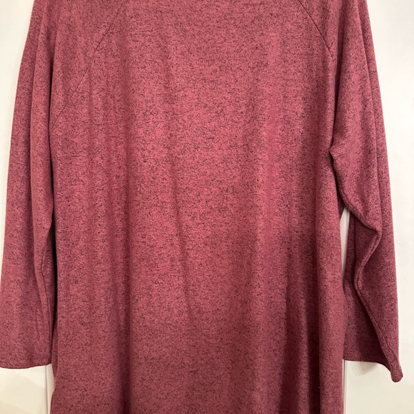 Dress Barn Sunday Women’s Rose V-Neck Knit Top NWT Size 1X Rose Kni - Picture 7 of 10